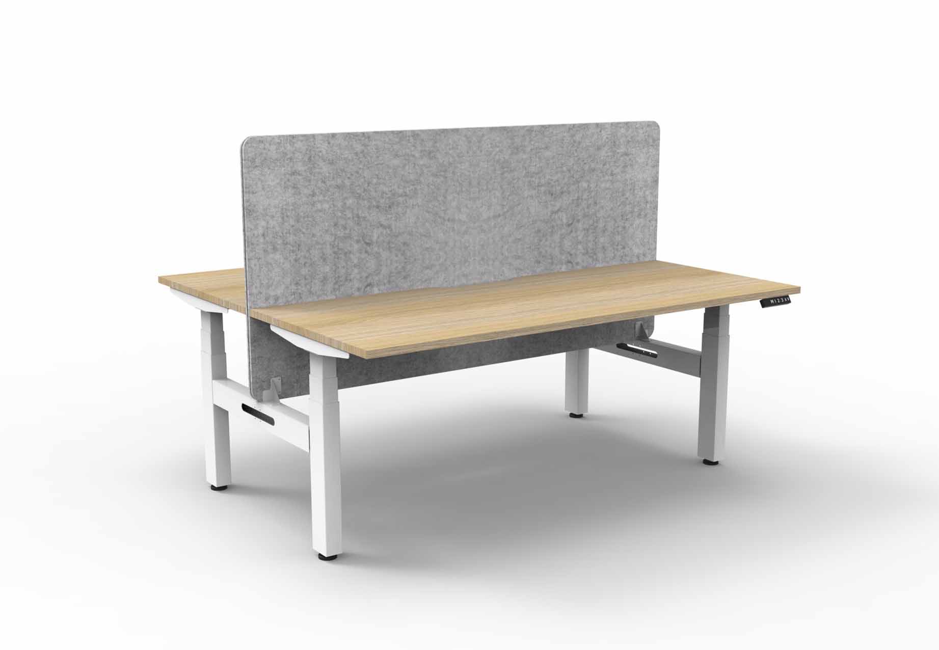 Boost+ Back to Back Workstation - with Eco Screen